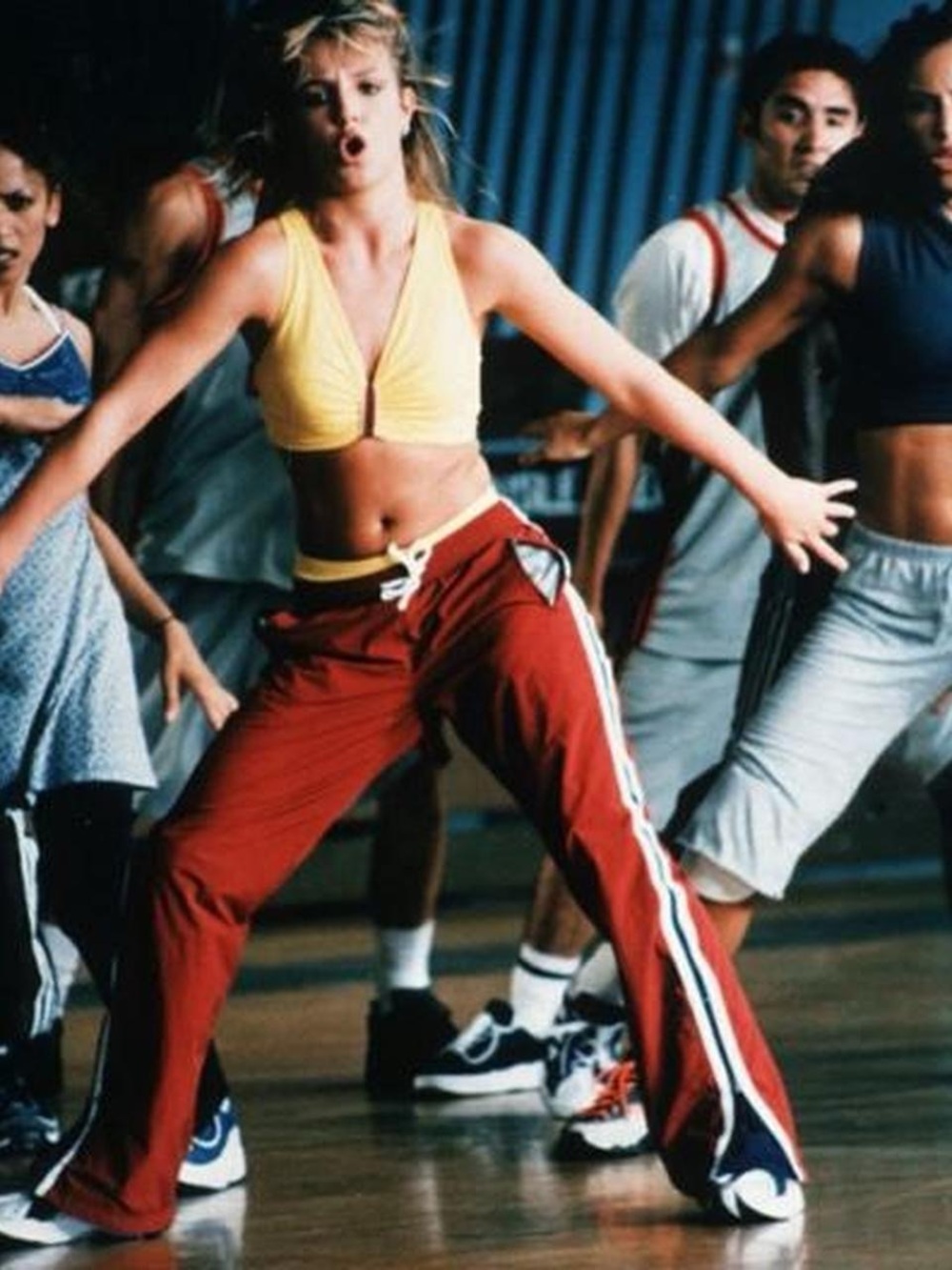 The Britney Spears Baby One More Time Abercrombie Track Pants Flare sz S